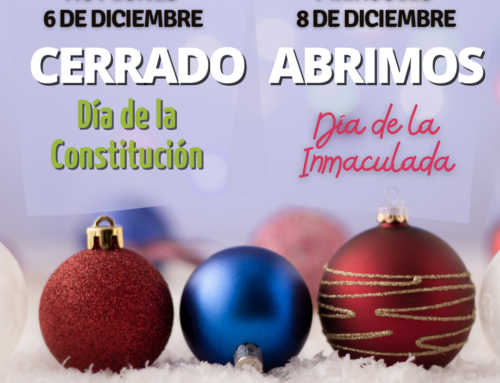 Hoy 6 de Diciembre no abrimos