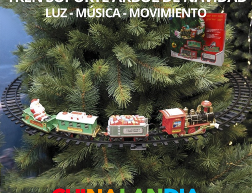 Tren soporte Árbol de Navidad